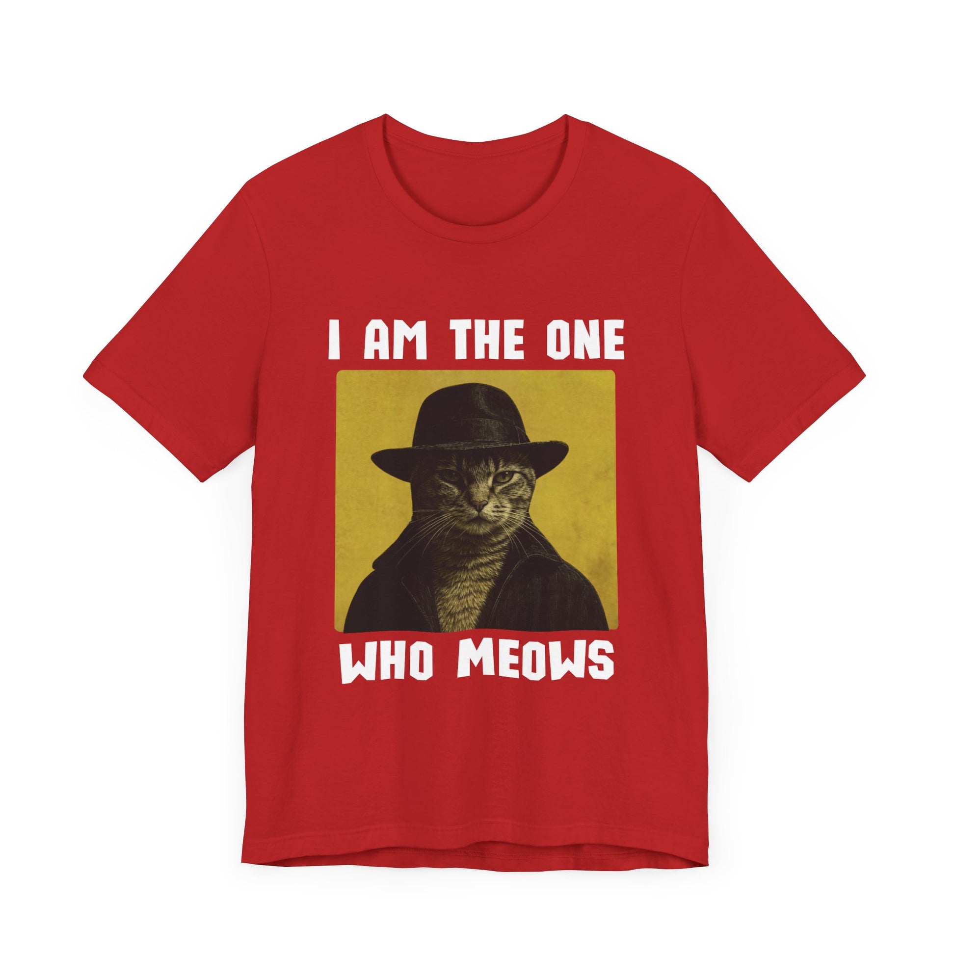 I am the one who meows-Tee